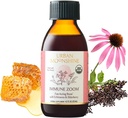 Urban Moonshine Immune Zoom - Fast-Acting Immunity Boost - Biologische Vlierbes Syrup - Echinacea - Raw Honing - Certified Organic - Natural - 4.2 Fl Oz