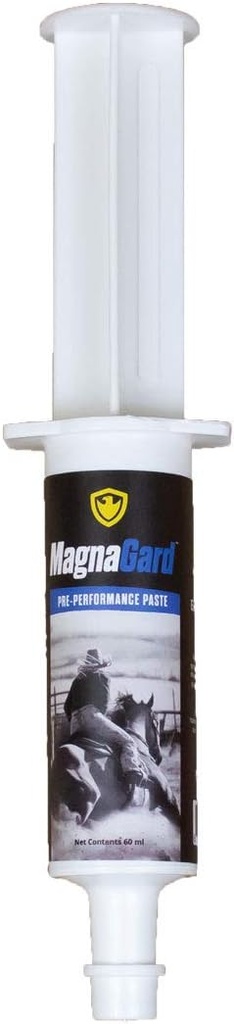 Pre-performance paste za konje - vse naravni mirnejši, kisel pufer, Gastrična podpora w/Electrolytes - 60ml brizga