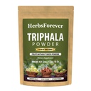 Herbsforever Triphala Churna Powder Traditional Ayurvedic Formulation Supports Detoxification and Rejuvenation Non GMO, Vegan 454 GMS