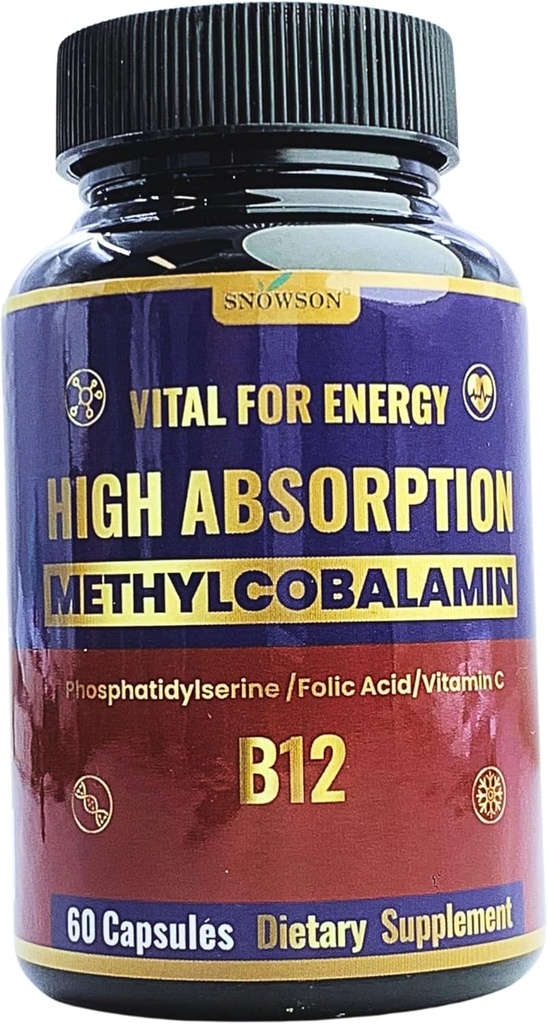 SNOWSON NeuroMax Metilcobalamina Vitamina B12 Energia Vitamina B12