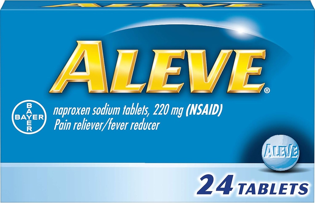 Aleve Caplets, 24-Count (Pack of 2)