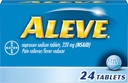 Aleve Caplets, 24-grafas (pakuotė po 2)