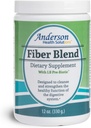 Anderson Fiber Blend met LB Prebiotic, Premium All Natural Fiber Supplement, Psyllium en Apple Pectin, Fiber Powder, Colon Cleanse, Ondersteunt gezonde Gut en Cholesterol 12 Ounces