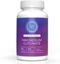 Encapsulation Magnezyum (Glycinate) 120 mg - Stres Yardımı, Uyku, Kalp Sağlığı ve Sinirleri, Kaslar ve Metabolism* - Yüksek derecede Absorbable Magnezyum Glycinate - 90 Capsules