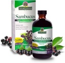 Risposta della natura Sambucus Elder Berry Extract Syrup 8 Ounce ( 3 Pack ) | Supporto immunitario giornaliero | Confezionato con antiossidanti | Family Friendly | Flue Season Defender