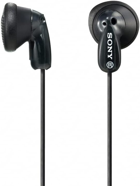 Sony MDRE9LP/BLK Orelles, negre
