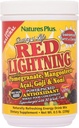NaturesPlus Allikas elu Red Lightning energiajook pulber - .5 lbs - segatud marja maitse - Natural Energy Boost - kogu toit, antioksüdandid ja punased superfoods - Gluteenivaba - 38 Servings