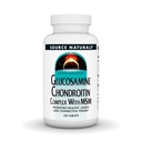 Source Naturals Glucosamine Chondroitin Complex with Msm - 120 Tablets