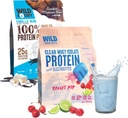 WILD SOCIETÀ Clear Isolate + Whey Concentrate Super Combo - Rocket Pop Clear Concentrato di Whey + Vanilla Bean Whey