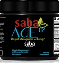 Saba ACE G2, Thermogenic Fammor. Pesos Loss suplementaris, eliminat de l' Appetita, & Energia Booster - Extracció de te verd, dipòsit de te Capsimax, Garcania, Carnosyn & 60 - Capules