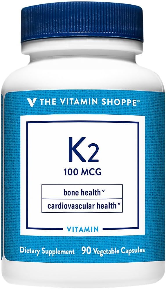 De Vitamine Shoppe Vitamine K2-100 MCG (90 Vegetarische Capsules)