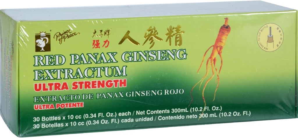 Hoàng tử của hòa bình Panax Ginseng Expsum siêu mạnh - 30 Vials