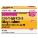 HealthCareAisle Esomeprazole Magnesium Delayed-Release Tablets, 20mg - 42 Count - Acid Reducer, Provides Heartburn Relief