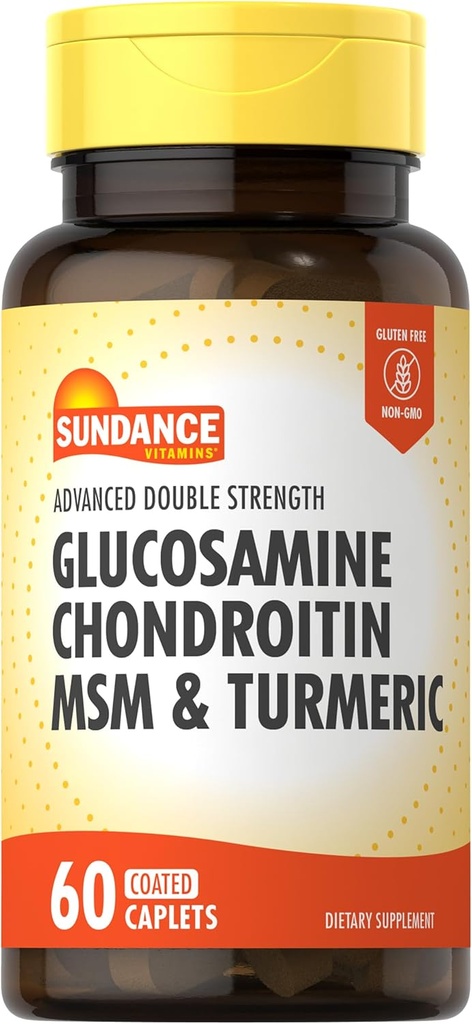Sundance Glucosamine Chondroitin MSM ו Turmeric