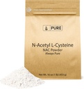 PURE ORIGINAL INGREDIENTES NAC N-Acetyl L-Cysteine Powder (1 lb) Lab Verified, Always Pure, No Fillers