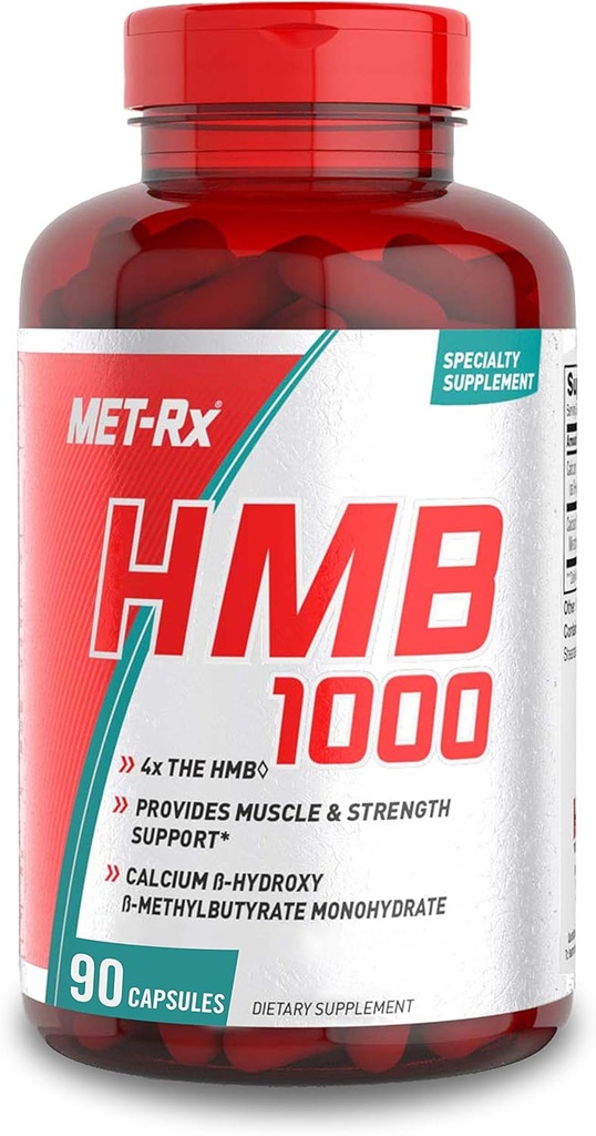 MET-Rx HMB 1000 Капсули для схуднення, 90 граф