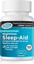 Nighttime Sleep Aid Softgels, (150 softgels), Diphenhydramine HCI 50 mg, Fall Asleep Fast, Supports Deeper, Restful Sleep