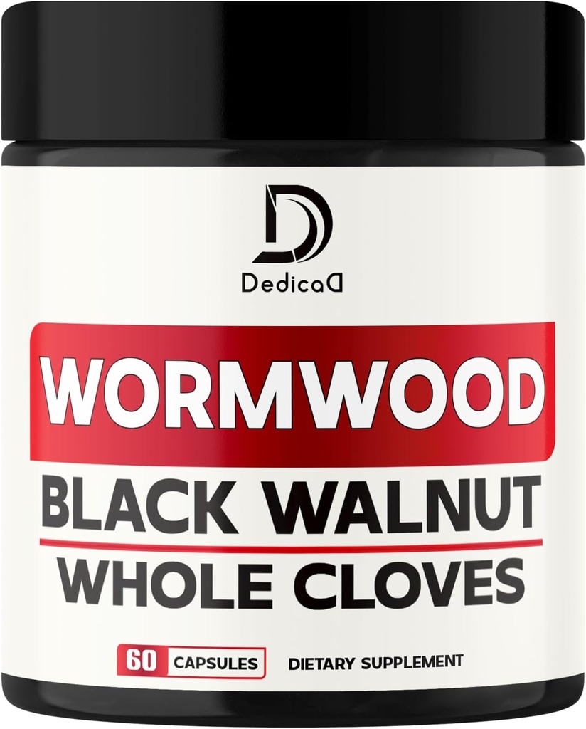 12in1 Cucwood Capsules Black Walnut Cloves, Ginger, Turmeric Curcumin i Black Pepper - Imne System - 60 Capules