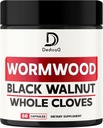 12in1 Wormwood kapsulas Black Walnut Cloves, Ingver, Turmeric Curcumin & Black Pepper - Imūnsistēma - 60 kapsulas