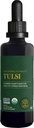 Global Healing Center - Organic Tulsi (Holy Basil Leaf Extract) Vegan Liquid Supplement Drops (Organic Basil) - Biodostępny Herb dla normalnej odpowiedzi na stres, Natural Energy & Immune Support