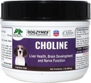 Dogzymes Choline aids in Brain Function and Also Helps with seizures and Stroke Recovery. It is Also Used to Cleanse The Liver of accumulated lipids (1 Pound)