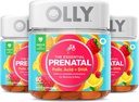 Oly prenataalinen monivitamiinipurukumi, foolihappo, D-vitamiini, Omega DHA, purutabletti, 60 Gummie Citrus 3