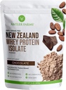Antler Farms - 100% Grass Fed New Zealand Whey Protein Isolate, Chocolate Flavor, 2 lbs - Pure and Clean, 4 Ingredienti, Delicious, Cold Processed