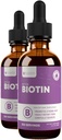 Rejuvica Health Active Biotin - Advanced Liquid Biotin Addition - 5000µg Plaukų odos ir nagų palaikymas