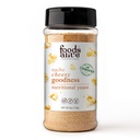 Foods Alive Nacho Cheesy Goodness Nutritional Yeast, 6oz Shaker Jar/Non-Fortified, Vegan Cheese Powder Seasoning
