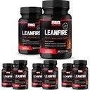Force Factor LeanFire, Green Tea Extract 및 Caffeine과 사전 운동 에너지 약은 에너지 증가, Lean 근육 구축, Athletic 성능 개선, 초점 강화, 30 카운트 (8 팩)