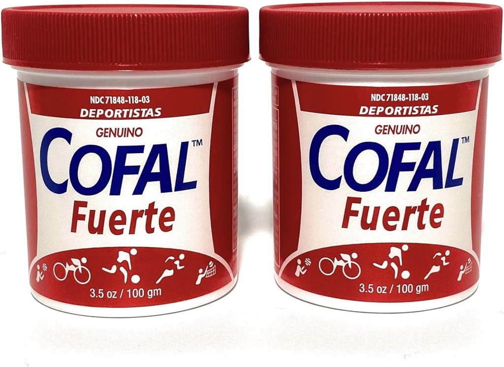 Κρέμα Cofal Fuerte - 3.5 Oz - 2 συσκευασίες