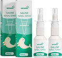 GROWNSY 아기 Saline Nasal 살포, Xylitol, Non-Alcoholic, Nasal Congestion 및 매일 배려의 즉시 기복을 가진 2 PCS 자연적인 Nasal 살포