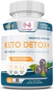 El Detox net per al Phone Loss - Gut i Intestinal Pills - Structillary amb Psylli Husk - Keto Detox per a Dones i homes - NFSF Certeded, fet als EUA - 60 Capules