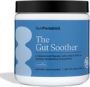 GutPersonal El Gut Soother L-Glutamine Powder Suplemento: Restaurar Gut Lining, Soothe Digestive Discomfort Mientras Promoción de la Salud Gut general, 30 Servings (Vanilla)