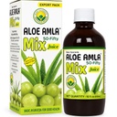 Basic Ayurveda Aloe Amla Mix Juice ) Blend of Aloe Vera &amp; Amla Fruit ) First Press Virginia Juice ) Plant-Based Daily Drink ) Vegan & Non-GMO ) 16.23 Fl Oz (Pack of 2)