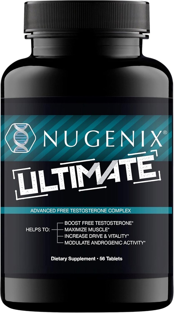 Nugenix Ultimate Free Testosterone Booster supplemento per gli uomini - 56 conteggio
