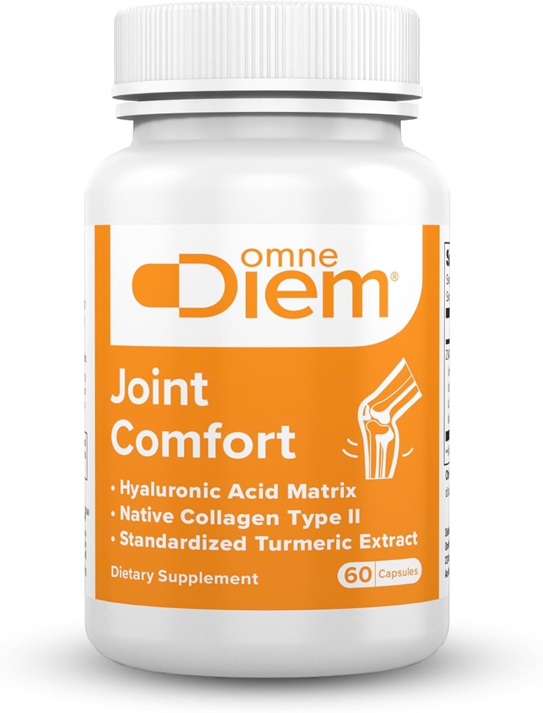 OmneDiem Joint Comfort with ZOARA, 60 Capsules – Dietary supplement for Comprehensive Joint Care ' Comfort