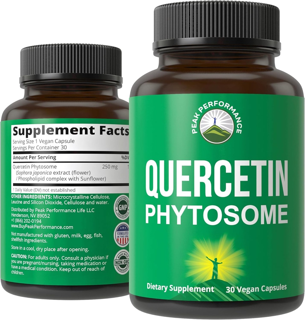 峰性能Ultra Quercetin Phytosome Vegan Capsules - Rich Sophora Japonica Excert for Max Abbuse Now. Quercetin 250mg 补充 Capsules. 中国植物物种信息数据库. 美国制造