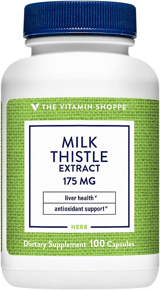 שמן הוויטמין Shoppe Milk Thistle לחלץ 175 MG (100 קפסולות)