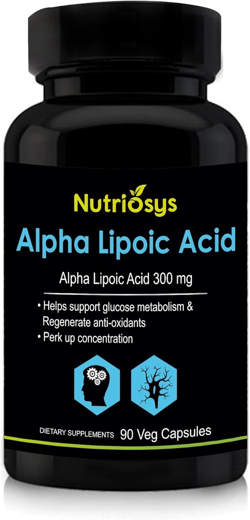 ALA doplnková ALA Acid 300mg Alfa Lipoic Acid