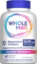 AllMag Magnesium suplementari el complex de Perifèrics 60 Vegetarian Capules utsules supports Mucle, Bone, Salut & Nerve * 1 de la fórmula per a laboració global * Tested, No-MO, Gutteen Free