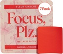 Fleur Marche Focus, Plz. Botanical Patch - Brain Boosting Focus Patch עם Caffeine, Lion's Mane ו- Another Powerful Nootropics - Highly Bioavailable Wellness - 7 Patches