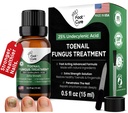 Foot Cure Toenail Fungus Treatment Extra Strength – Athletes Foot Treatment for Toenails, Restorative Nail Repair for Damaged Nails, Toenail Softener with Tea Tree Oil & Oregano Oil - Made in USA