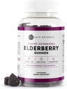 Kate Naturals Elderberry Gummies와 비타민 C와 성인 및 어린이 아연. Immune 지원을위한 맛있는 Sambucus Elderberry Gummies (90 Gummies, 45 일 공급)