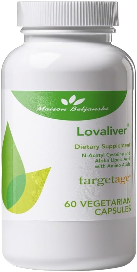 Targetage ® by Maison Beljanski ® - Lovaliver Vegetarian Addition - Head Cleanse, Detox & Repay - 60 kapsulių