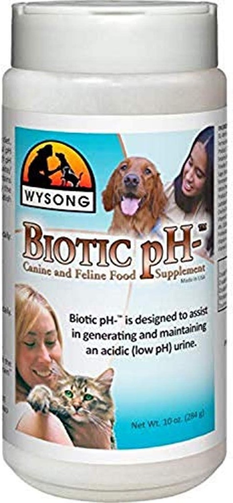 Wysong Biotic pH- Canine/Feline Food Supplement - 9.75 Ounce Şişe