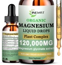 Tambahan Caktisol Liquid Magnesium Glycinate w / Vitamin D3 & B6- High Absorpsi Pengawetan Magnesium Untuk Tidur, Otot, Kesehatan Jantung - 6X Potensi Dari Poader Magnesium Gummies