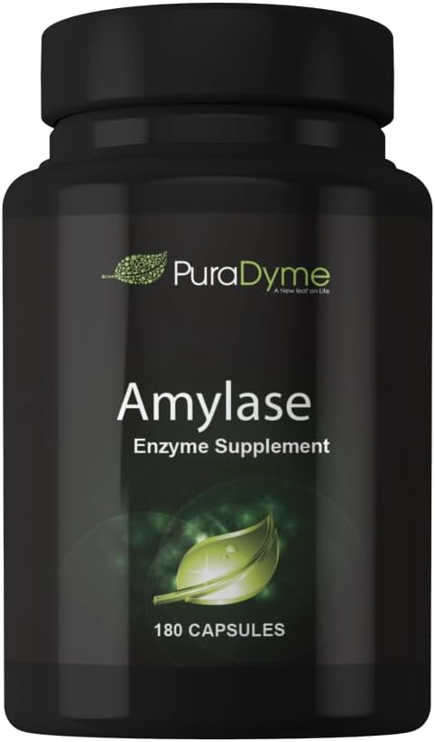PuraDyme Amylase, 180 gélules