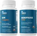 Tobias Menopause Relief e complexo DIM - Apoio ao equilibrio hormonal e ao confort menopausal.
