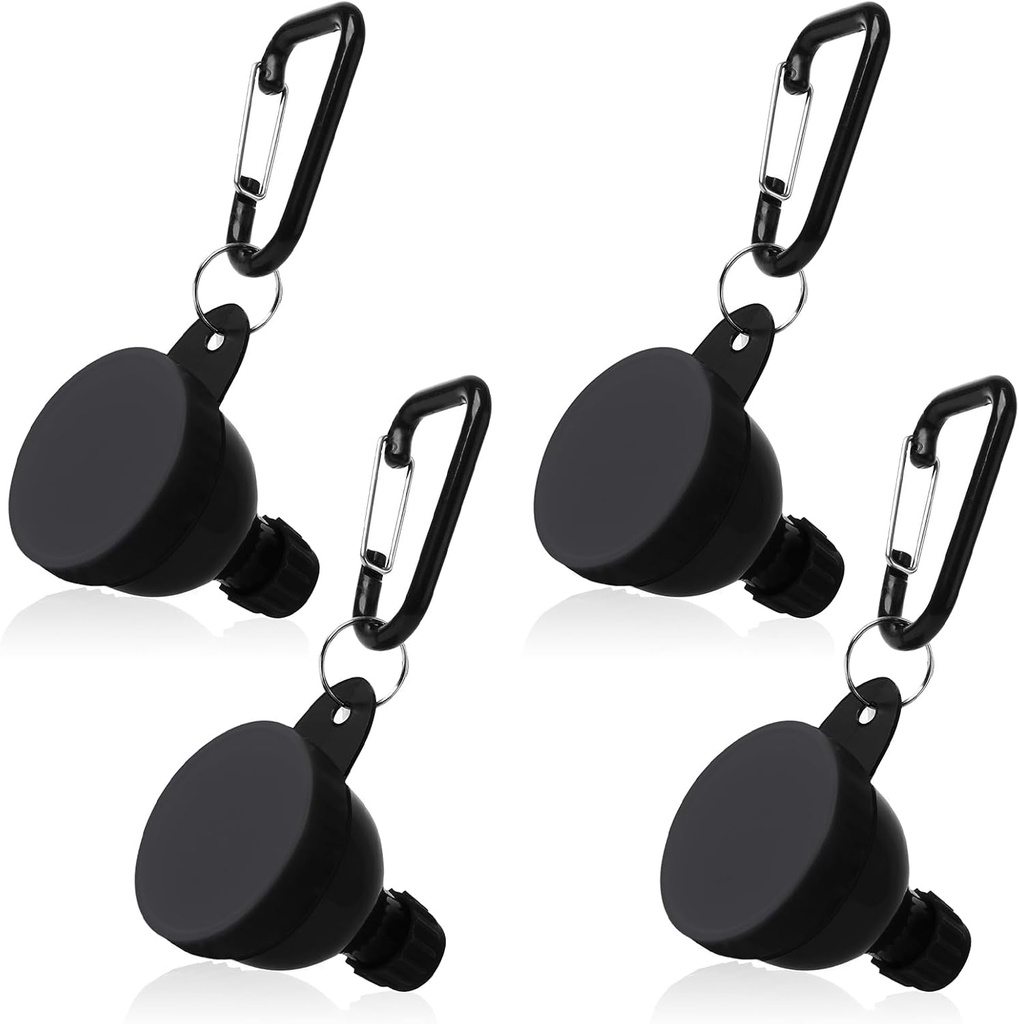 4 Pcs Valgupulber Konteiner, Kaasaskantav Valgupulber Reisikonteiner, Valgupulber Lehter, Veepudeli Lehtrid Pulber Segud, Pre Treening / jõusaali täiendus Funnel Keychain (4*50 ML)